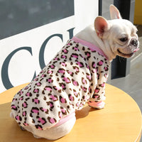 Autumn Winter Warm Pajamas Jacket for Puppies